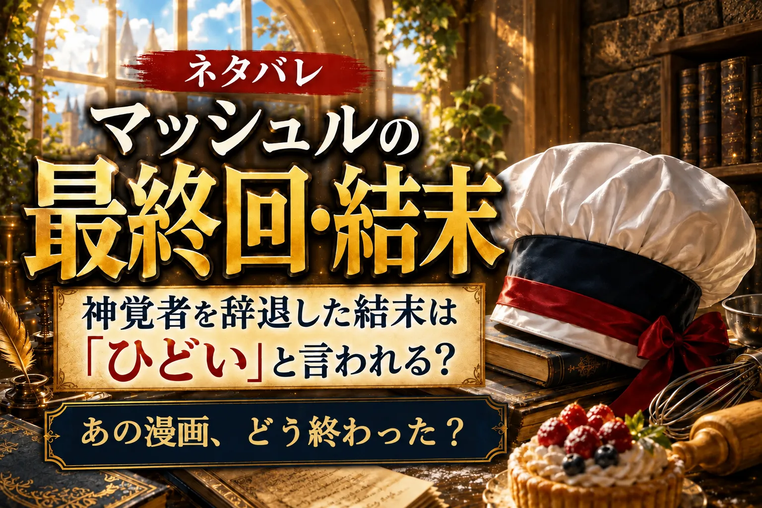 マッシュルの最終回・結末｜第162話、神覚者を辞退したその後